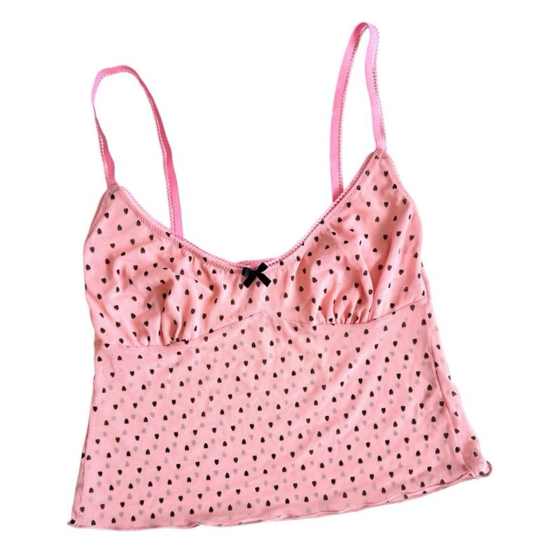 Top Cami Dentelle & Mesh — Lingerie Nuit Confortable | MenoComfort