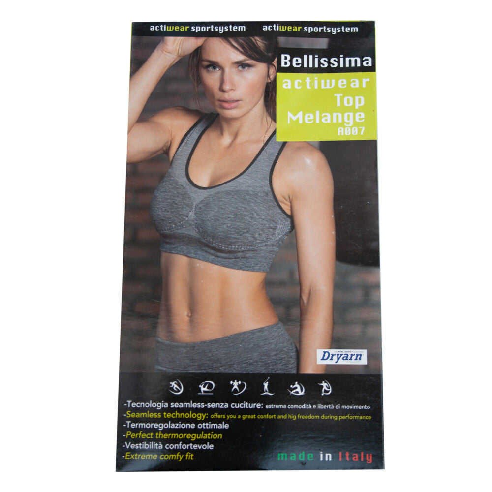 Soutien-gorge Sport Sans Coutures — Gris S/M | MenoComfort
