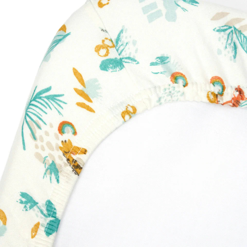 Draps de Lit Bébé Tutti Bambini — Motif Run Wild | MenoComfort